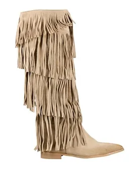 Stiefel Damen Beige 37 Damen - Divine Follie - FashionsVida