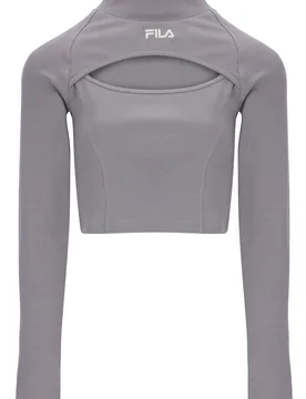 Kaia Cut Out Long Sleeved Top - XS - FILA - FashionsVida