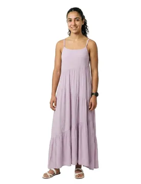 Robe Longue Sans Manches Devyn Maxi Pale Lavender M
