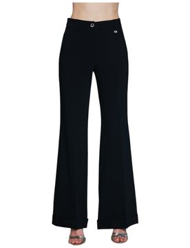 Pantalone palazzo nero PIOLO RCP2507006018