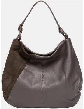 Bolso de hombro Freedom en piel y serraje - Abbacino - FashionsVida
