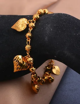 Gold Color Wedding bracelet Girls Bracelet Bangles African Bridal Jewelery Bijoux Femme wedding Bangles jewelry - Aliexpress - FashionsVida