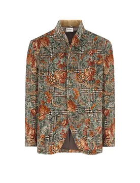Veste traditionnelle LUSTAN VELOURS GALLES HERITAGE marron clair 54 - LUIS TRENKER - FashionsVida