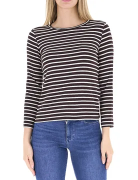 T-shirt in viscosa TESTA DI MORO L - EMME MARELLA - FashionsVida