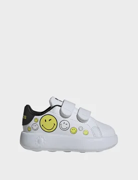 SCARPA ADVANTAGE SMILEY CON CHIUSURA A STRAPPO INFANT 22 - Adidas - FashionsVida