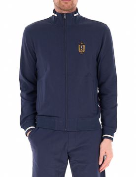 Felpa con zip BLU NAVY XXL