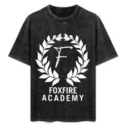 Foxfire Academy T-Shirt Comfortable Basic Crew Neck Tee