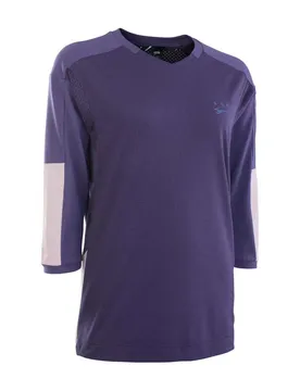 Maglia A Maniche 3/ Da Enduro Scrub Amp Bat Dark / Purple