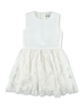 Charming Mini Dress with Embellished Tulle Skirt for Girls