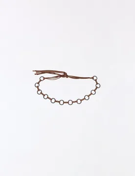 Ceinture À Boucles 85 Marron - Bershka - FashionsVida