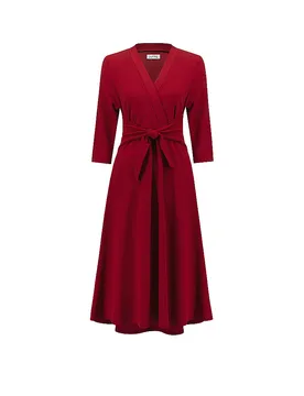 Joseph Ribkoff Midikleid rosso 44 - Joseph Ribkoff - FashionsVida