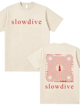 Rock Band Slowdive Everything Is Alive Graphic T Shirt Tour 90s Classic Vintage Men's Women Oversized T-shirts New Streetwear - Aliexpress - FashionsVida