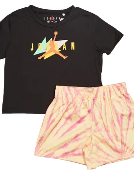Festival Tie Dye Unisex Tracksuits - Black - Size 18 - 24 Months - Cotton Jersey - Black - Size: 18 - 24 Months - Jordan - FashionsVida