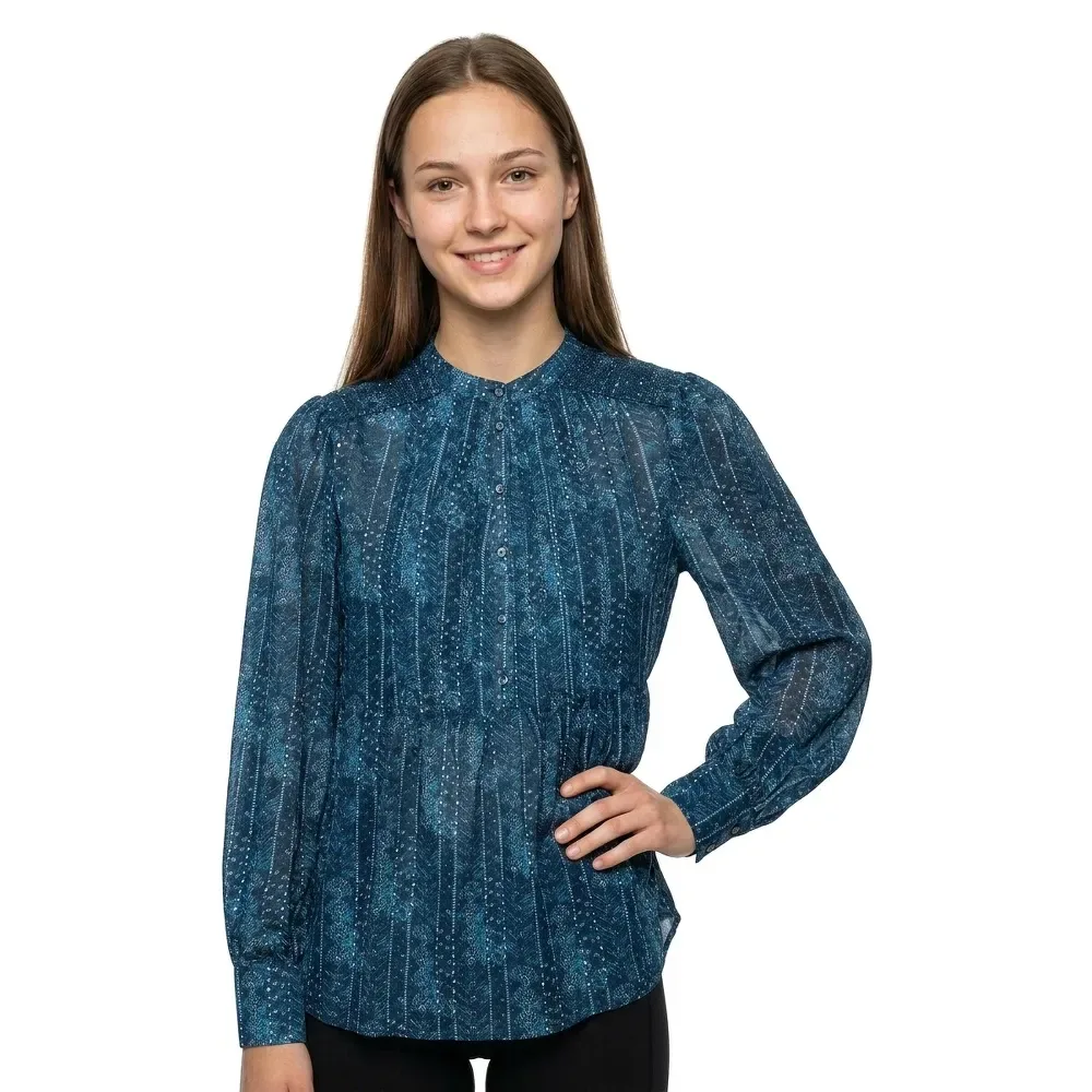 Camicia A Maniche Lunghe Pay Dulwich Blue S - Pepe jeans - FashionsVida