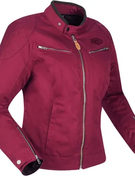 Giubbotto Moto Donna LADY TINA Burgundy taglia 36 - Segura - FashionsVida