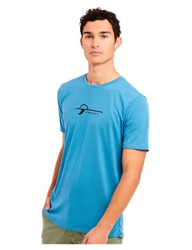 T-shirt à Manches Courtes Legundi River Blue XL - Protest - FashionsVida
