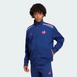 Mens France Rugby Anthem Jacket - Navy - Size Large