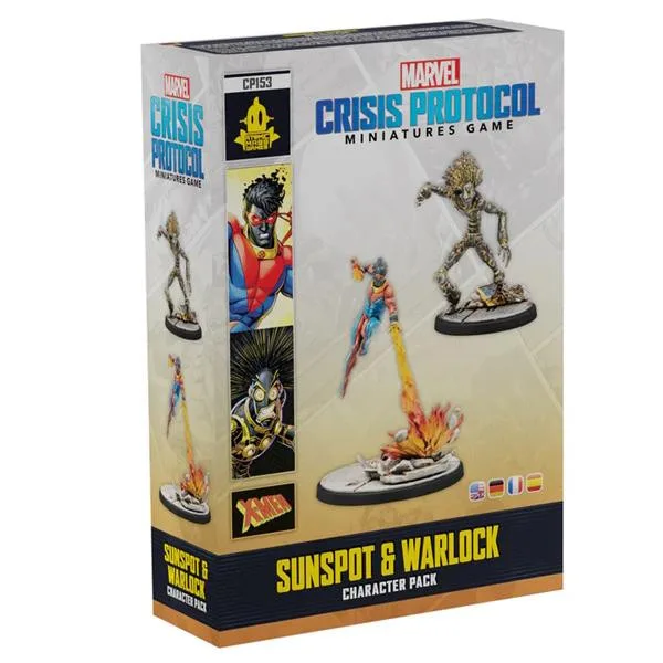 Marvel Crisis Protocol: Sunspot & Warlock - Atomic Mass Games - FashionsVida