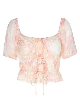 Oh April Blusa MAELLE rosa XS