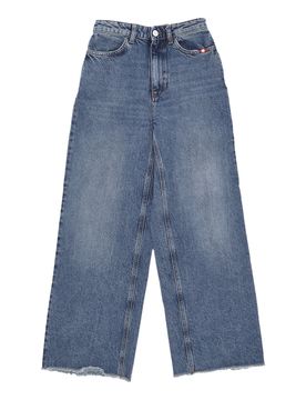 Jeans Donna W Linda Used Cut Denim Denim