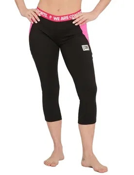 Leggings Wacs Dark Grey / Fuchsia S
