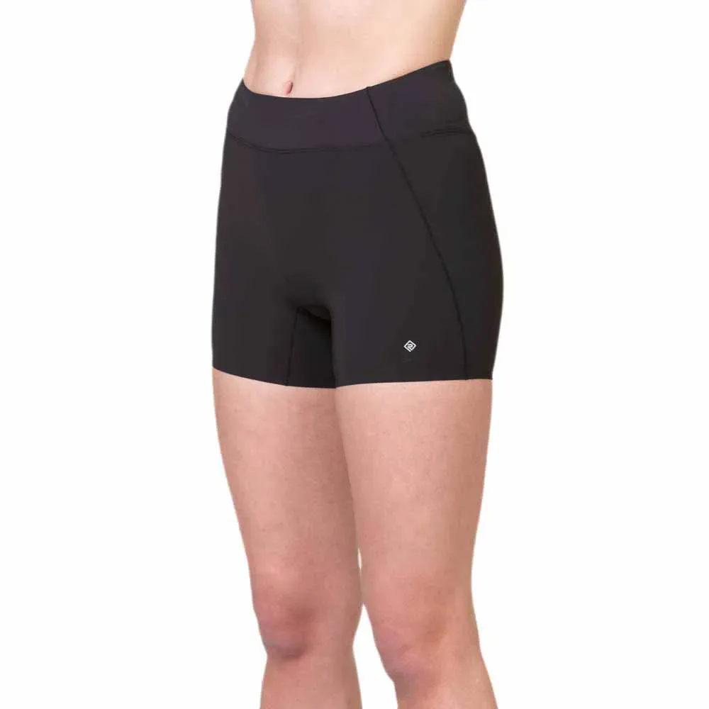 Pantaloni Corti Tech Race Stretch All Black 34 - Ronhill - FashionsVida
