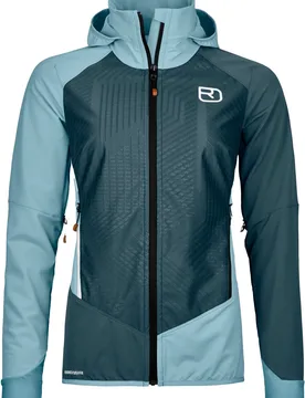 Skitourenjacke Col Becchei Jacket W Glacier Grey für Damen aus Wolle Größe XS Grau - Ortovox - FashionsVida
