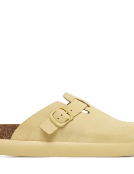 Pantoletten Fae Chunky F01217 Gelb 38 female - Scholl - FashionsVida