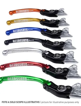 Leva Frizione Lunga 17cm Regolabile Snodata Moto Guzzi Breva 1100 2005-2007 - ACCOSSATO - FashionsVida