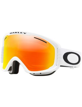 Skibrille O Frame 2.0 Pro M Matte White Fire Iridium & Persimmon Weiß