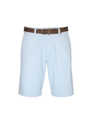Tom Tailor Shorts bleu clair 38