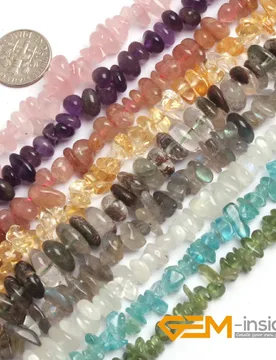 Natural 6x8mm Assorted Stones Freeform Chips gravel Nugget Beads For Jewelry Making Strand 15"DIY Loose Jewelry Beads - Aliexpress - FashionsVida