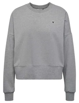 Sweat-shirt Boxy Bee Grey Melange XL - Hummel - FashionsVida