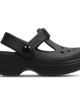 Classic Clog Classic Mary Jane Clog Mary Jane Baby Shoes - Black - Size 10 - Plastic/Polycarbonate - Black - Size: 10 - Crocs - FashionsVida