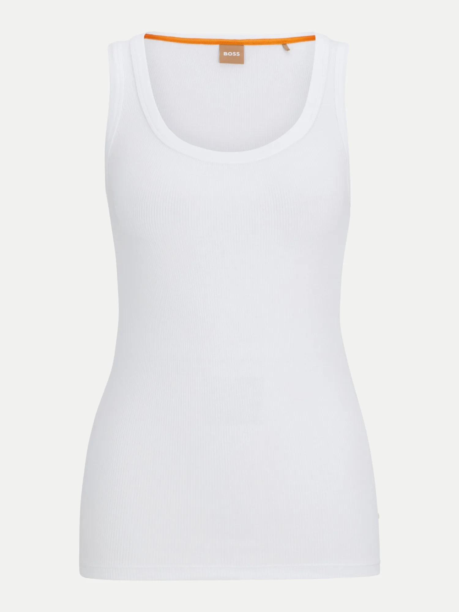 Boss Orange Tanktop Weiß S - BOSS - FashionsVida