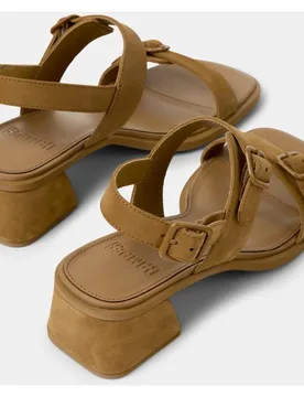Sandalias de tacón de mujer Kora de piel - Camper - FashionsVida