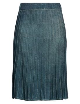 Falda midi Mujer Verde oscuro L,S Mujer