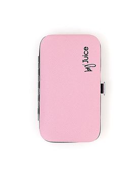 Set manicure rosa con custodia