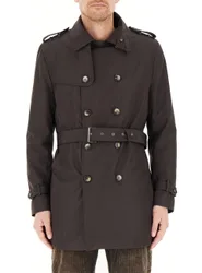 Trench con cintura TESTA DI MORO 48