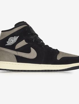 Air 1 Mid noir/beige 42