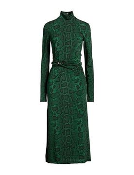 Maxi-Kleid Damen Grün 34 Damen