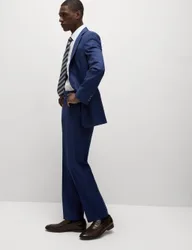 Regular Fit Stretch Ultimate Suit Trousers Dark Indigo male