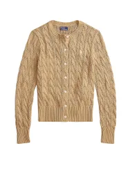 Cardigan Slim Fit camel XL