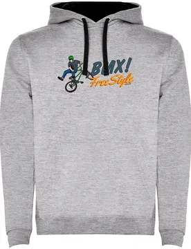 Sweat à Capuche Bmx Freestyle Two-colour