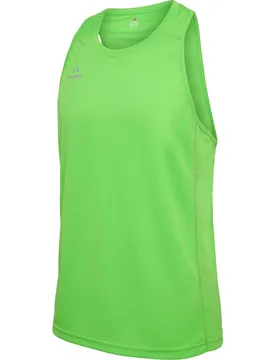 S Athletic Running Singlet Herren Tanktop, grün M