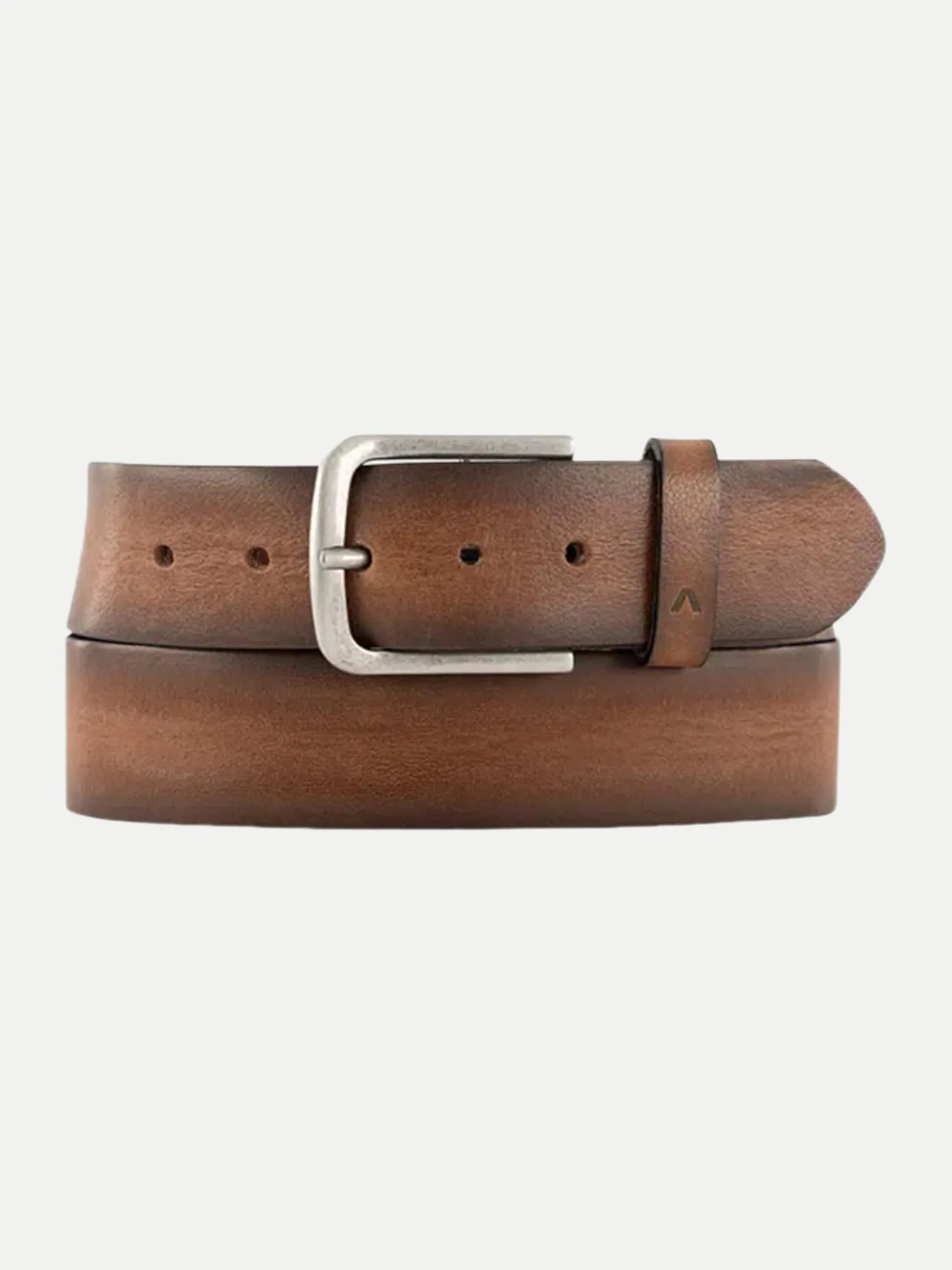 Rindleder-Gürtel Vintage Braun 100 - Alberto - FashionsVida