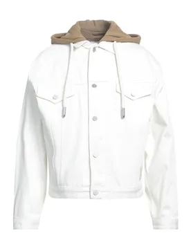 Jeansjacke/-mantel Herren Elfenbein M,S Herren - Giorgio Armani - FashionsVida
