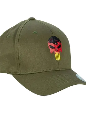 Cap Punisher - Schwarz / M/S Schwarz adult - Café Viereck - FashionsVida