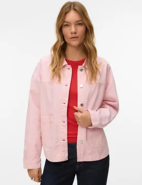 Cazadora vaquera de mujer corte recto - Vero Moda - FashionsVida