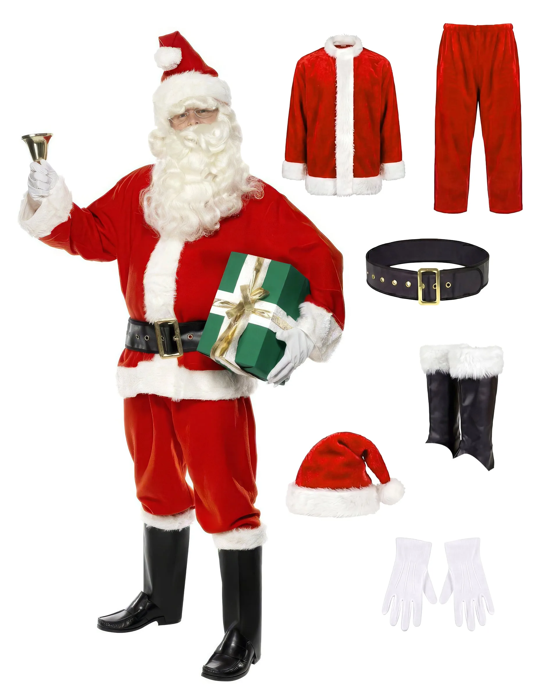RUBIES NL Weihnachtsmann Kostüm - RUBIES NL - FashionsVida